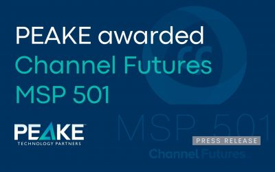 PEAKE Technology Partners awarded Channel Futures MSP 501
