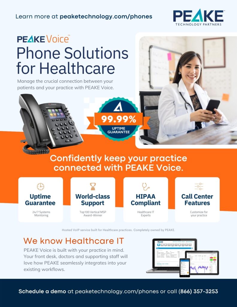 Phone system for medical practice